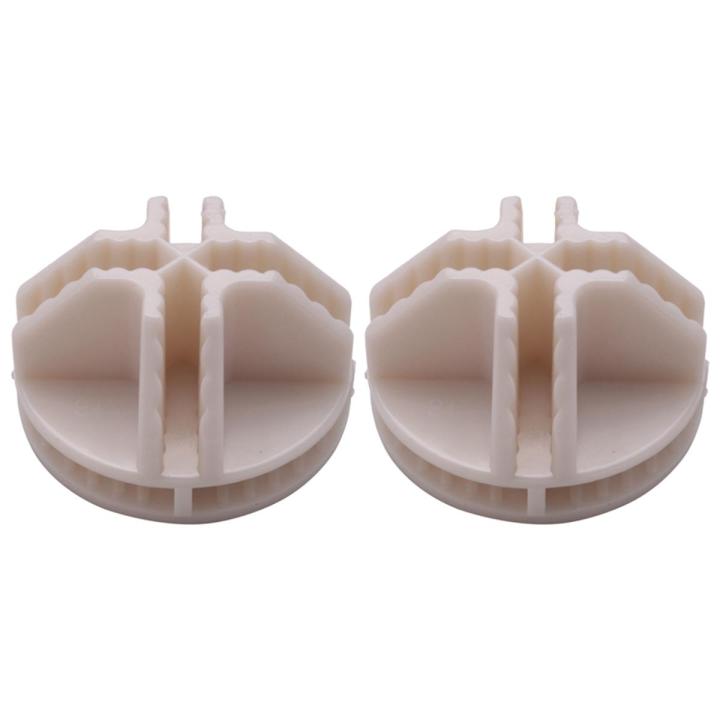 20 Pcs Grid Cube Connector ABS Connectors For Wire Shelving (White)
