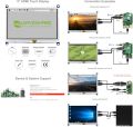 Waveshare 5 Inch Resistive Touch Screen LCD(B) 800X480 High Resolution HDMI USB Interface for Raspberry Pi/Banana Pi Mainboard/Raspberry Pi 3 Model B/3B+ --- Can Also be used with PC. 
