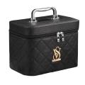 Cosmetic bag Makeup Case With Mirror Beauty Travel Make Up Box Organizer Leather Brush Professional Cosmetic Storage Bag. 