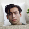 Custom Aidan Gallagher Square Pillowcase Custom Zippered Pillow Cover Case 40x40,45x45cm(One Side) 12.24. 