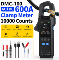 FNIRSI DMC-100 DC AC Current Voltage Clamp Meter Digital Multimeter. 