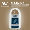 WBM Shoe Cleaning Scrubber - For Sneakers  Instant Shine Sponge with Liquid Polish - 100ML. 