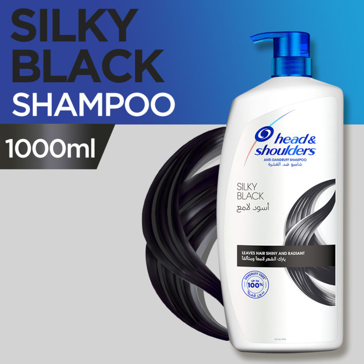 Head & Shoulders Silky Black Shampoo 1000ml