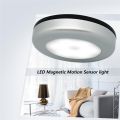 Sensor Lights 6 LED Motion-Activated Night Light/Battery-Powered Motion Sensor Light/Optional Magnetic or Adhesive Stick-Anywhere Indoors, Ideal for Bedroom, Bathroom, Kitchen, Closet, Hallway. 