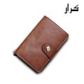 Karar's PU Leather Wallet For Men & Pop Up Card Holder with Strap. 