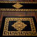 Exclusive Black Velvet Table Mats Set by Mehman Bazar – Available in 3, 5, 7 & 9 Pieces. 