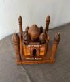 Handcrafted Wooden Taj Mahal Replica - A Masterpiece of Art and Craftsmanship. 
