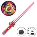 Star Wars Lightsaber Action Sword Rechargeable Toys for Boys - Size Approx. 70cm - Single Piece Assorted Color. 
