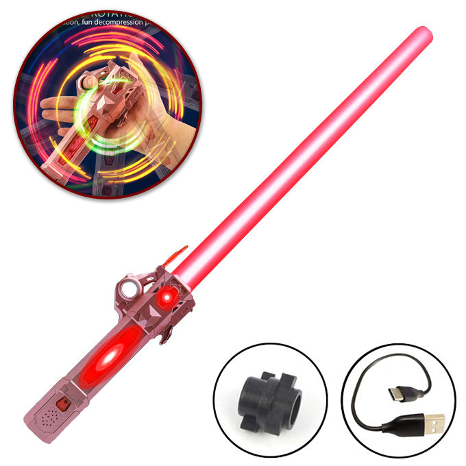 Star Wars Lightsaber Action Sword Rechargeable Toys for Boys - Size Approx. 70cm - Single Piece Assorted Color