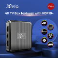 X98Q | 10GB-128GB | Android 15 | 4K Resolution | Android TV Box. 