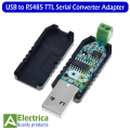 USB To RS485 LAN Converter Adapter Fits USB 2.0 USB 1.1 Support Win7 XP Vista Linux Max 1200M Communication Distance RS485 Adapter by Electrica. 