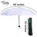 TRENDZIO Folding Umbrella 8 Ribs Compact Size Portable Umbrella for Rain and Sun Protection Umbrella. 