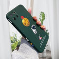 AMORVOR for Realme C25/C25S/C12/Narzo 20/Narzo 30A Back Cover Cartoon Astronautn Side design Soft Case Liquid Silicone Phone Cases. 