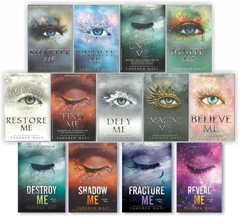 Set of 13 Books Shatter Me Series By Tahereh Mafi Complete Collection English Novel KS