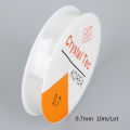 0.4-1.0mm Transparent Elastic Crystal Line For Jewelry Making Beading Rope String Cord Thread. 