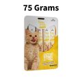 Maw and Paw Fluffy Treats 75 Grams Pack | Grain-Free Lickable Treats for Cats | Chicken | Beef | Salmon | Flavors | for Cats of all Breeds, Natural, Organic, feed, balanced diet for pet pets best feeds billi ki kitten top and high selling food for adults. 