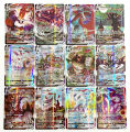 Holographic Pokemon Cards Scarlet Violet New ex Vstar Vmax GX in English Letter with Rainbow Arceus Shiny Charizard Kids Gift. 