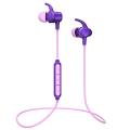 WRZ Wireless Headphones, S8 Bluetooth 5.0 Earphones with Microphone Magnetic IPX6 Sweatproof Sport Running Workout  Travelling 10Hrs Playtime  for Android iOS Cell Phones (Purple Pink). 