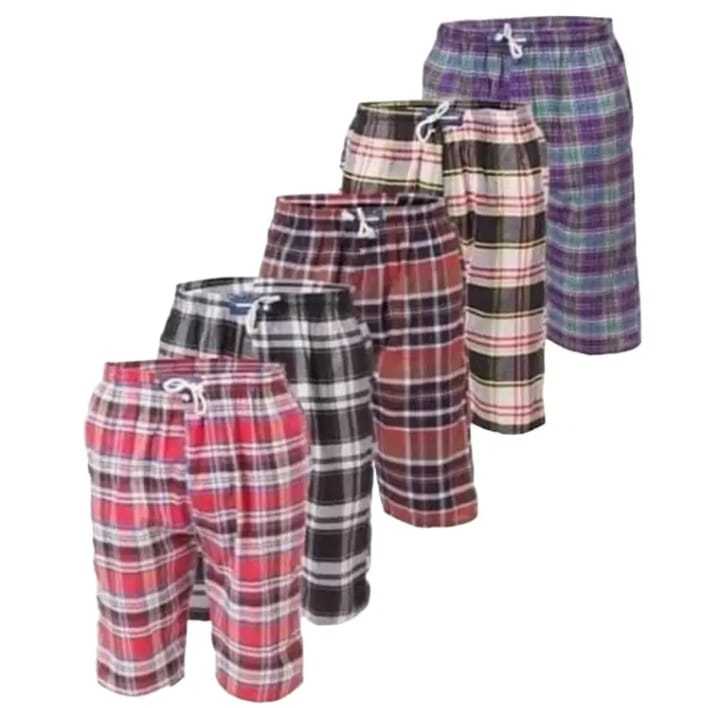 Pack%20Of%20Two%20-%20Summer%20Cotton%20Quarter%20Shorts%20For%20Men%20-%20Checked%20Print%20(With%20Two%20Side%20Pockets%20Only)%20-%20Multicolor%20-%20Image%202