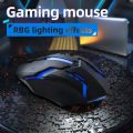 7 Light Rainbow Colour RGB Mouse wired Mouse 1200 DPI, Light Weight  Gaming, Office & Home Use. 