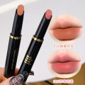 xixi small black stripe round tube lipstick matte soft mist high value lip gloss base clear lip gloss student affordable domestic products. 