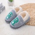 Winter Unicorn Slippers Kids Girl Flip Flop Baby Boys Slides Cotton Indoor Shoes Warm Fluffy Children Home Shoes. 