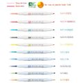 20 Color ZEBRA Set Mildliners Variations Highlither Mildliner Double-Sided Stationery Drawing Marker. 