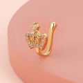 Nose Cuffs Eye-catching Easy to Wear Women Nose Rings Hoop. 