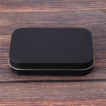 10 Pcs 95X60X21mm Black Tin Box Black Metal Box with Matte Candy Box Small Box. 