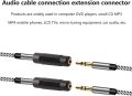 3.5mm Stereo Jack Adapter, Stereo Coupler, Female to Female 3.5mm Adapter, Stereo Jack to Stereo Jack Connector, Audio Coupler for 3.5mm Jack, 3.5mm Stereo Extension Adapter, Stereo Audio Connector, 3.5mm Female to Female Coupler, 3.5mm Audio Extension, 3. 