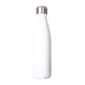 WHITE Metal Stainless Steel Water bottle, Very Good Quality. 