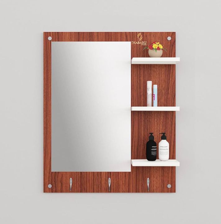 Wooden%20Wall-Mounted%20Vanity%20Table%20with%20Mirror%20&%20Shelves%20%E2%80%93%20Compact%20Space-Saving%20Dresser%20for%20Bedroom%20-%20Image%204