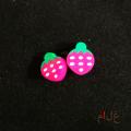 Funky Earrings For Women - Fruit Ear Studs For Girls. 