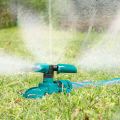 TOTAL Plastic 3 Arm Rotatory Sprinkler with 3/4" Tool Adaptor THPS23602. 