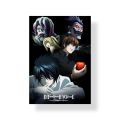 Black theme Anime Poster for home decor Painting Wall Stickers. 