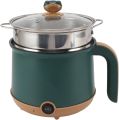 Hot Pot Cooker Electric, Multifunction Nonstick, Steamer, Kettle 1.5 Liters Large Capacity, Electric Kettle, Electric Pot for Cooking in winter, Cookers Home Saucepan Pans,. 