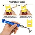 NAMUNY Magnetic 6 in 1 Tiny Screw Driver Kit, Small Screwdriver Set Perfect Mini Screws for Cell Phones, Watch, Eyeglass Etc. 