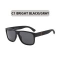 Fashion Square Polarized Sunglasses Men Vintage Plastic Male Sun Glasses Women Stylish Black Sport Shades UV400. 