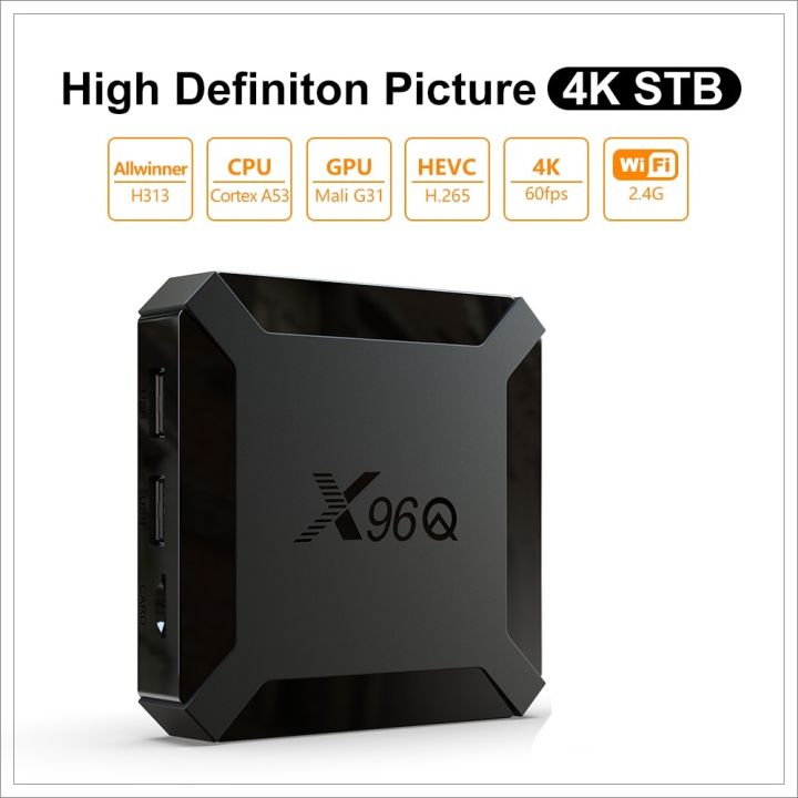 X96 Q Andoid TV Box With latest android 2GB 16GB