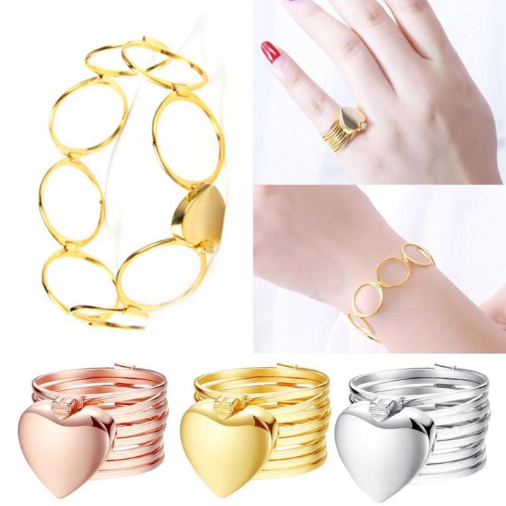 2%20in%201%20ring%20and%20bracelet%20Stretchable%20Twist%20Folding%20Jewelry%20-%20Image%202