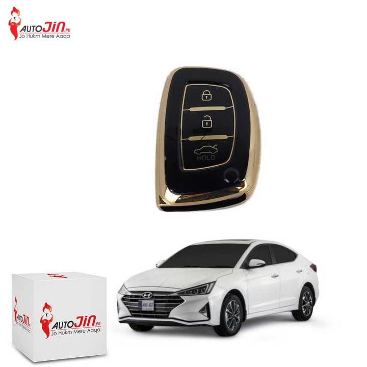 Hyundai Elantra 2021-22 TPU Plastic Protection Key Cover