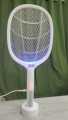 DAWLINK 2 in 1 Mosquito Racket Bat with UV Light Lamp Five Nights Mosquito Killer Racket 1200mAh Lithium-ion Rechargeable Battery Handheld Electric Fly Swatter Canvas. 