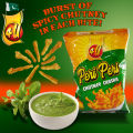 4U Peri Peri Mini Packs (Chutney Chaska, Toofani Mirch, Flaming Hot) - Crunchy & Unique - New Flavours of Kurkure - Spicy & Tangy. 
