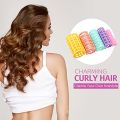 8/10/12 Pcs Heatless Hair Curler No Heat Hair Rollers Plastic Lazy Curls Root Perm Rods Bangs Curling Rod Hair Styling Tools. 