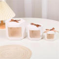 Sweets Packaging Box Clear Window Boxes Transparent Window Packaging Gift Box Packaging Candy Cake Boxes. 