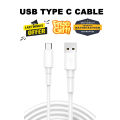 USB Type C cable | charging cable for all type of Type c devices. 