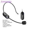 Amamia Wireless Microphone High Fidelity 2.4G Yoga Teaching Microphone Headset. 