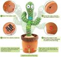 Dancing Cactus Toy, Singing Talking Cactus Toy, Recording, Glowing Cactus Plush Toys, Early Educational Toys for Babies, 120 Songs. 
