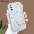 Jizetin for Honor 20 90 Lite 5G Huawei Nova 5T Pro 7 9 10 SE P40 P30 Pro Back Cover Colorful Bowknot Cream Wavy Edge Soft Silicone Phone Case. 