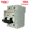 2P DC Circuit Breaker 125A  – Battery & Solar Protection for Reliable Power Safety Tiger 125A. 